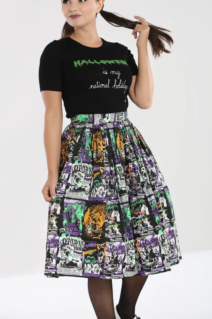 be afraid 50s skirt
